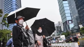 Ilustrasi hujan. (Foto: Antara)