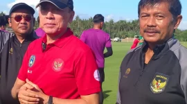 Ketua Umum PSSI, Mochamad Iriawan pada hari ini, Rabu (7/12/2022) memantau pemusatan latihan atau Training Camp (TC) Timnas Indonesia di Bali yang telah berlangsung sejak 28 November lalu. (Foto: istimewa)