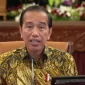 Presiden Jokowi mengumumkan pencabutan kebijakan pemberlakuan pembatasan kegiatan masyarakat (PPKM) di Istana Negara, Jakarta, Jumat, 30 Desember 2022.  (Foto: BPMI Setneg)