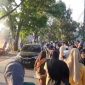Kios obat di cianjur dibakar warga.(ist)